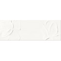 O STRUCTURE PATTERN WHITE FLOWER STRUCTURE 25X75 G.1
